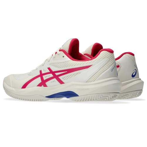 ASICS Boy's Gel-Game 10 Gs Clay Sneaker, Cream Bright Rose, 9.5 US