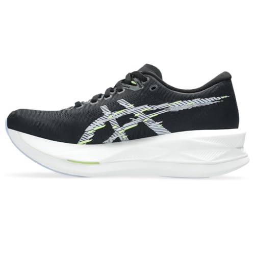 ASICS Women's SONICBLAST Running Shoes, 9.5, Black/Blue Fade