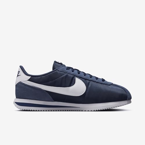 Nike Men's Cortez Sneakers, Midnight Navy/White, 11 Medium US