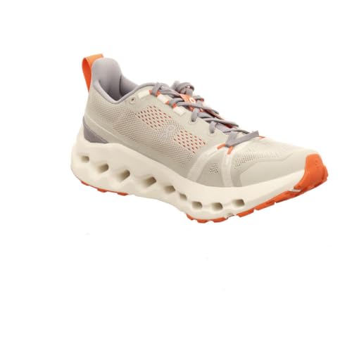 On, Women's, Cloudsurfer Trail, Fossil/Ivory, 9, Medium
