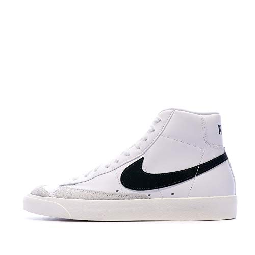 Nike Men's Basketball Shoes , White Black , 9 US