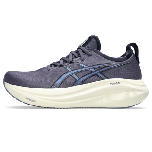 ASICS Men's Gel-Nimbus 27 Running Shoe, 12.5, Indigo Fog/Denim Blue