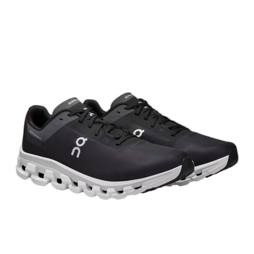 ON Cloudflow 4 Men's Road Running Shoes Sneakers (Black/White, US Footwear Size System, Adult, Men, Numeric, Medium, 9.5)