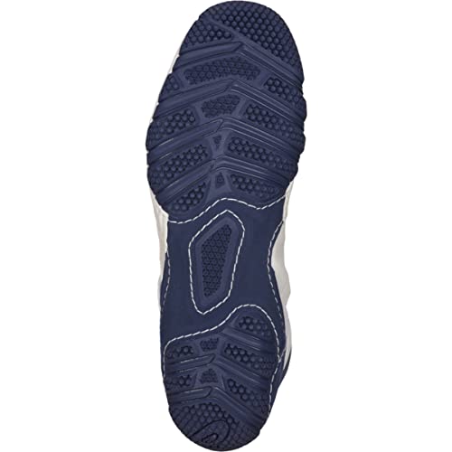 ASICS Men's Cael V8.0 Wrestling Shoes, 7.5, WHITE/INDIGO BLUE