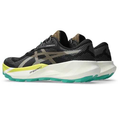 ASICS Men's Trabuco 14 Trail Running Shoes, 11, Black/Clay Canyon