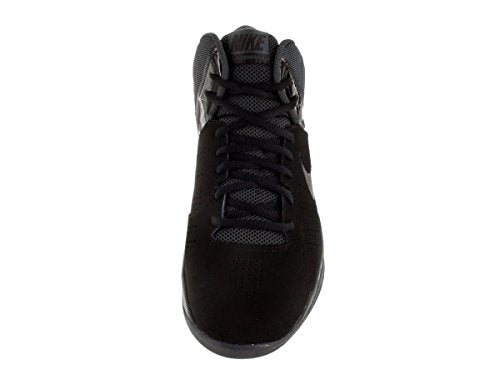 Nike Air Visi Pro VI Nubuck Mens Basketball shoes, Black/Anthracite, Size 9.5