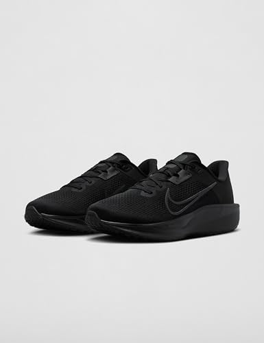 Nike Men's Quest 6 Road Running Shoes, Black/Dark Smoke Grey, 11