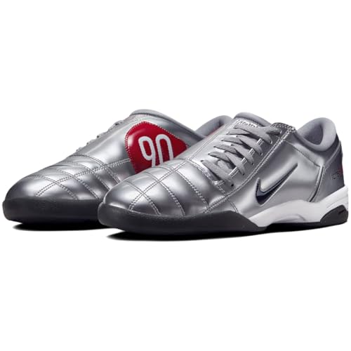 Nike Total 90 III - Metallic Silver / Black / University Red