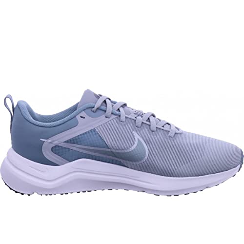Nike Downshifter 12 Mens Running Trainers DD9293 Sneakers Shoes (UK 9 US 10 EU 44, Light Smoke Grey Metallic Cool Grey 004)