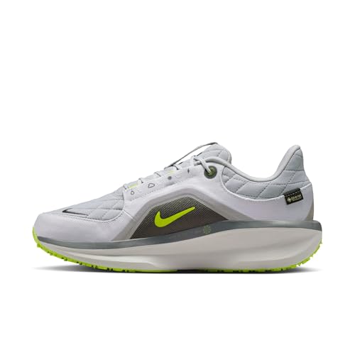 Nike Mens Air Winflo 11 GTX Running Shoes, LT SMOKE GREY/CYBER-PURE PLATINUM, 11 US