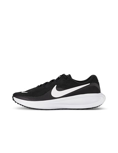 Nike Men's Revolution 8 Road Running Shoes, Black/White-Black, 10