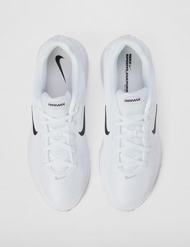 Nike Men's Air Max Bia Shoes, White/Black-Wolf Grey, 11