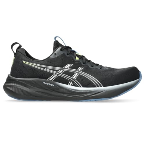 ASICS Men's Gel-Pulse 16 Running Shoes, 10.5, Black/Pure Silver