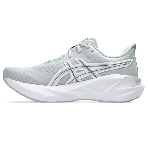 ASICS Men's NOVABLAST 5 Running Shoes, 10, Piedmont Grey/Pure Silver