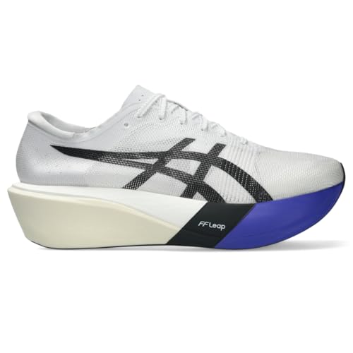 ASICS Unisex METASPEED Edge Tokyo Running Shoes, 11M / 12.5W, White/Cobalt Burst