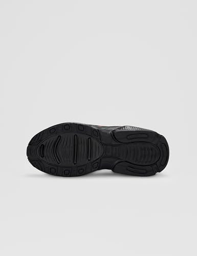 Nike Little Kids' Air Max Fire Shoes, Black/Smoke Grey-Picante Red, 1.5Y