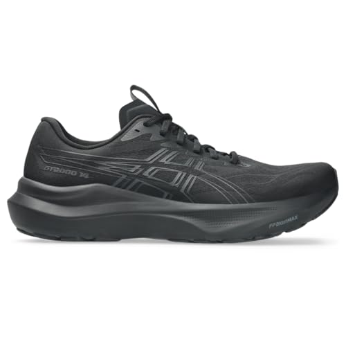 ASICS Men's GT-2000 14 Running Shoes, 11, Black/Graphite Grey