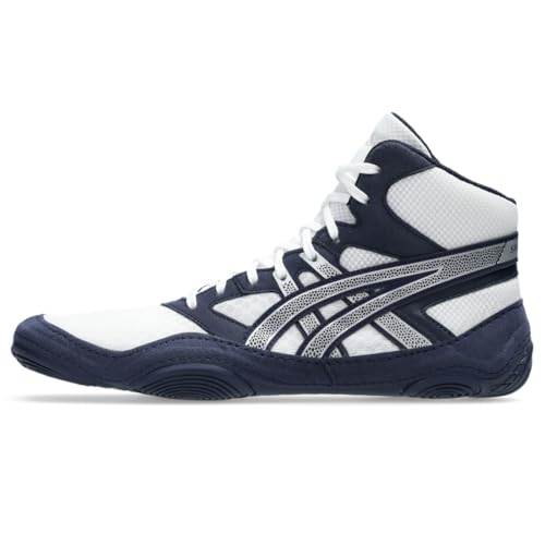 ASICS Men's Snapdown 4 Wrestling Shoes, 13, Midnight/Pure Silver