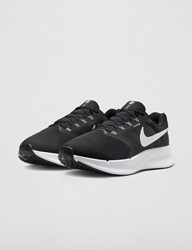 Nike Men's Run Swift 3 Road Running Shoes, Black/White-Dark Smoke Grey, 10.5 Extra Wide