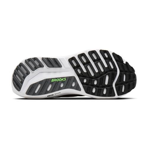 Brooks Men’s Anthem 8 Neutral Running Shoe - Black/Grey/Green - 10.5 Medium