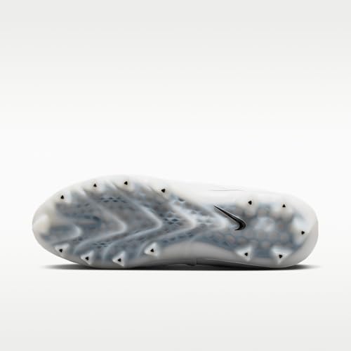 Nike Alpha Menace 5 Pro Men's Football Cleats (White/White/Black) Size 11