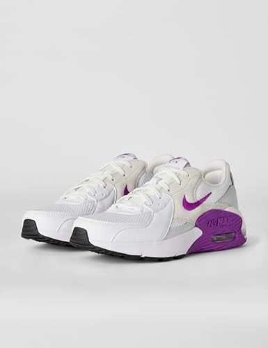 Nike Women's Air Max Excee Shoes, White/Vivid Purple-Photon Dust-Black, 9.5