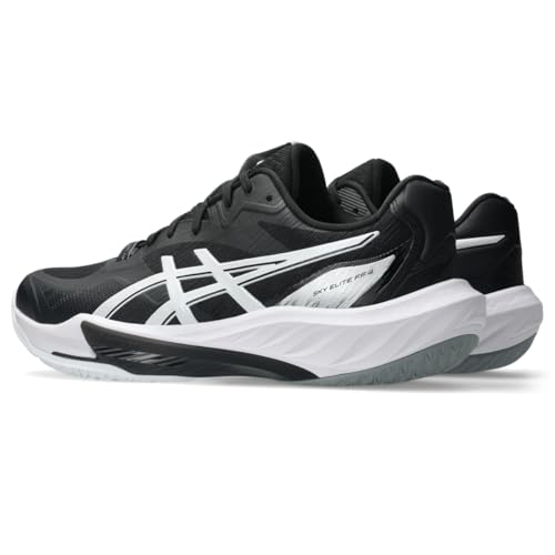 ASICS Men's Sky Elite FF 4 Volleyball Shoes, 10.5, Black/Pure Silver