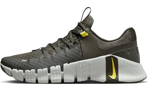 Nike Free Metcon 5 Mens Trainers DV3949 Sneakers Shoes (UK 7 US 8 EU 41, Sequoia high Voltage 300)