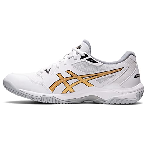ASICS Gel-Rocket 10 Volleyball Shoe White/Pure Gold 12 D (M)