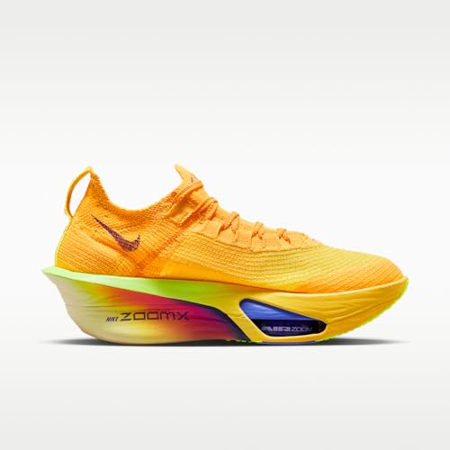 Nike Alphafly 3 Women's Road Racing Shoes (Laser Orange/Citron Pulse/Volt Ice/Indigo Burst) Size 10.5