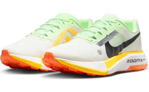 Nike Ultrafly Women's Trail Racing Shoes (DZ0489-102, Summit White/Vapor Green/Laser Orange/Black) Size 7