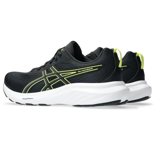 ASICS Men's Gel-Contend 9 Running Shoe, 14, Black/Citron