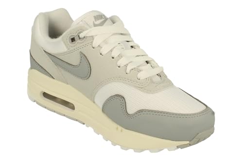 Nike Air Max 1 '87 Women's Shoes (HF0026-001, Pure Platinum/White/Sail/Light Smoke Grey) Size 8