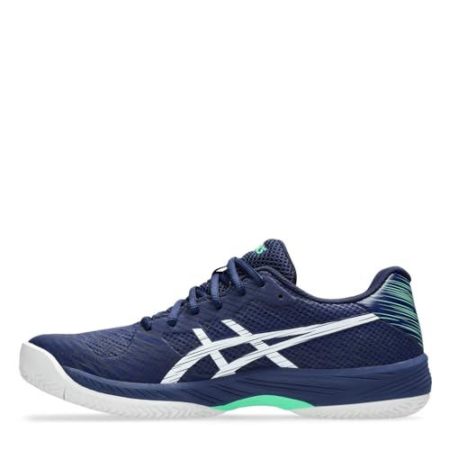ASICS Men's Gel-Game 9 Clay/OcSneaker, Blue Expanse White, 7 US