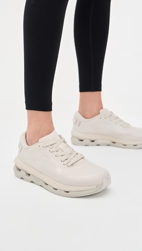 On Women's Cloudzone Sneakers, Pearl/Truffle, 7 Medium US