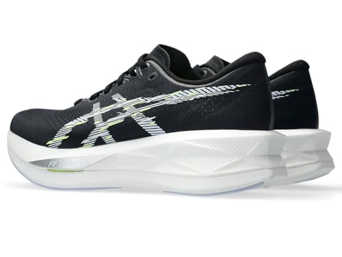 ASICS Women's SONICBLAST Running Shoes, 9.5, Black/Blue Fade