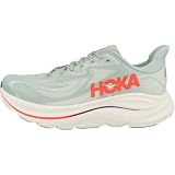 Hoka Men's Clifton 10 Sage/Neon Flame 9 Medium
