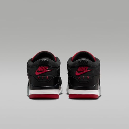 Air Jordan 4 RM Men's Shoes (Black/Wolf Grey/White/Varsity Red) Size 11.5