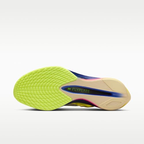 Nike Vaporfly 4 Men's Road Racing Shoes (Citron Pulse/Laser Orange/Volt Ice/Indigo Burst) Size 10.5