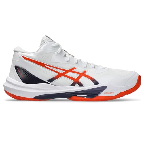 ASICS Men's Sky Elite Ff 3 Mt Sneaker, White Nova Orange, 7