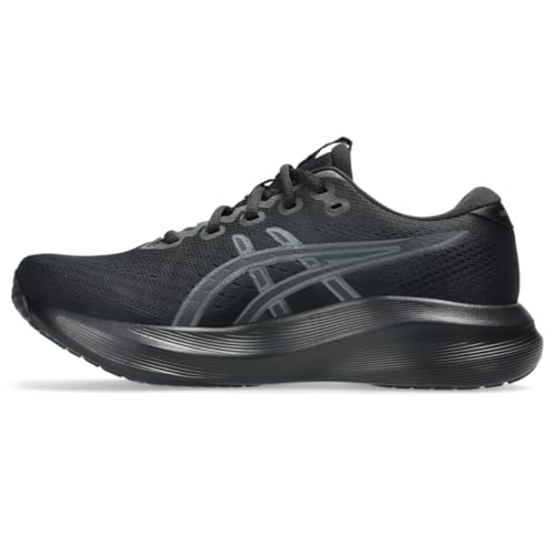 ASICS Women's Gel-Excite 11 Running Shoes, 8, Black/Carrier Grey