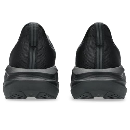 ASICS Novablast 5 Mens Sneaker, Black/Carrier Grey, 9.5 US