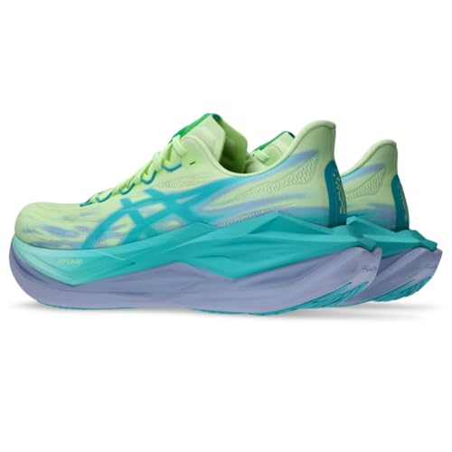 ASICS Unisex SUPERBLAST 3 Running Shoes, 12M / 13.5W, Illuminate Yellow/Energy Aqua