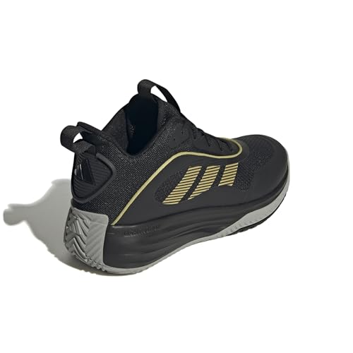 Adidas Men's Own The Game 3.0, Black/Gold Metallic/Solid Grey, 8