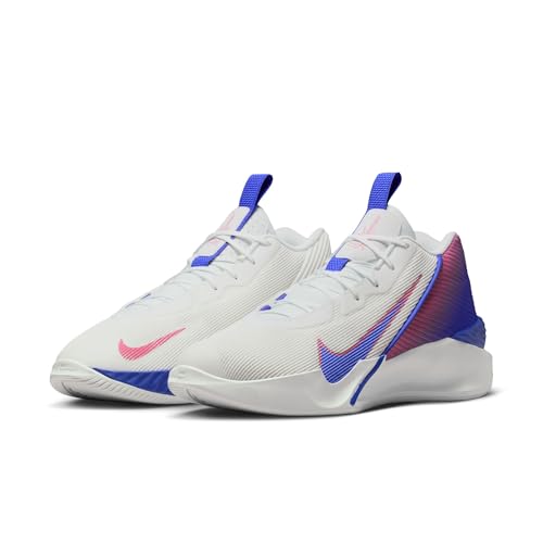 Nike Men's G.T. Jump Academy Basketball Shoes, Summit White/Lapis-Peony, 7