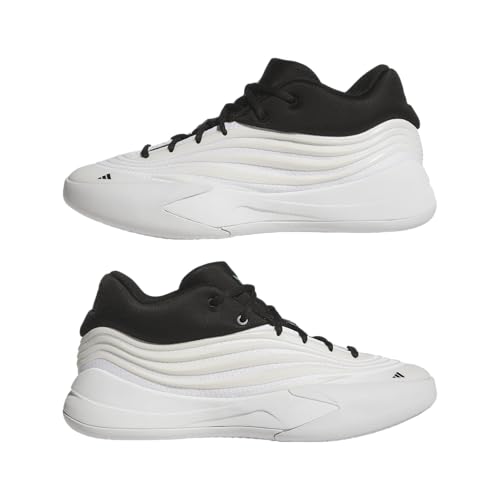 adidas Unisex Dame X Basketball Shoes Zero Metallic/Black/Court Green Men 9.5 Women 10.5 Medium