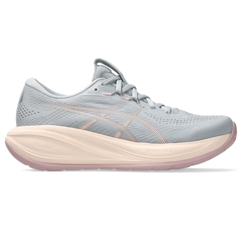 ASICS Women's Gel-Cumulus 28 Running Shoes, 7, Piedmont Grey/Pearl Pink