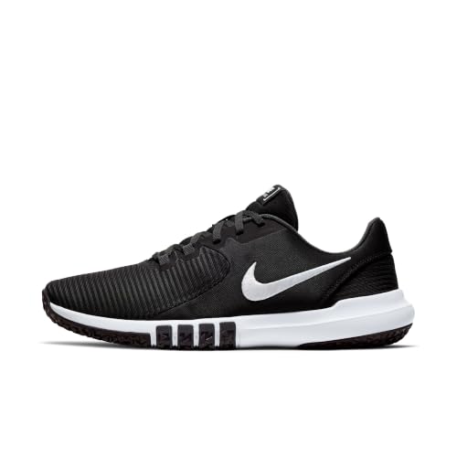 Nike Men's Nike Flex Control TR4 Athletic Shoe, Black/White-Dark Smoke Grey-Smoke Grey, 9.5 Regular US