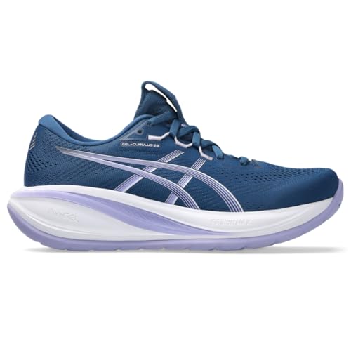 ASICS Women's Gel-Cumulus 28 Running Shoes, 8, Twilight Blue/Bluebell