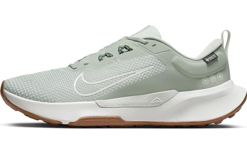 Nike Juniper Trail 2 Gore-TEX Men's Waterproof Trail Running Shoes (FB2067-304, Jade Horizon/Light Silver/Gum Medium Brown) Size 7.5